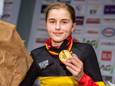 Fleur Moors pakte begin dit jaar de nationale titel veldrijden bij de juniors.