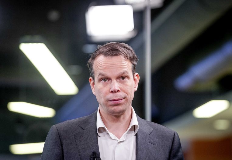 Hoofdeconoom Peter Hein van Mulligen van het Centraal Bureau voor de Statistiek (CBS). Beeld ANP