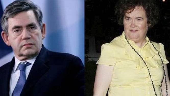Gordon Brown s'inquiète pour Susan Boyle