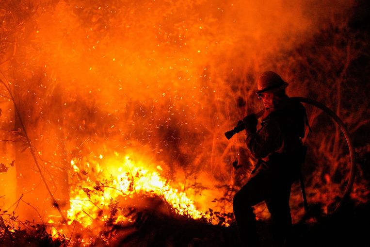 Archieffoto van bosbranden in Californië. Beeld Photo News