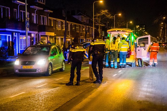 Het ongeluk gebeurde op de Constant Erzeijstraat.