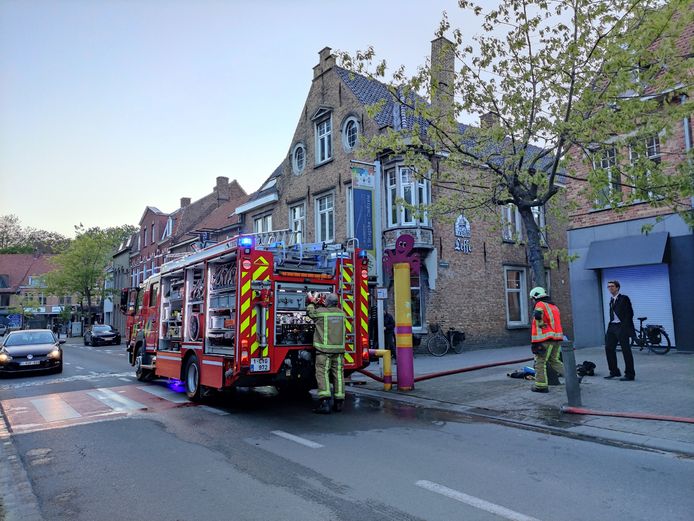 Het brandje was snel geblust