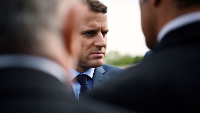 Emmanuel Macron. Beeld afp