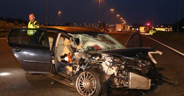 ‘Stijf van de speed' bij ongeval op A2 bij Bruchem; er hadden doden kunnen vallen.
