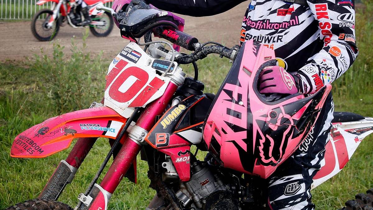 Roze motorpak outlet