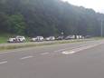 De politie houdt een grote grenscontrole bij de Rijksweg in Beek-Ubbergen.