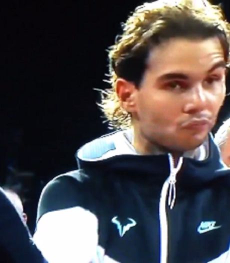 Nadal trouvait-il le discours de Federer trop long?