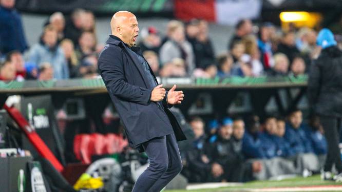 Feyenoord overtreft verwachtingen Arne Slot: ‘Ik moest echt even bijkomen’