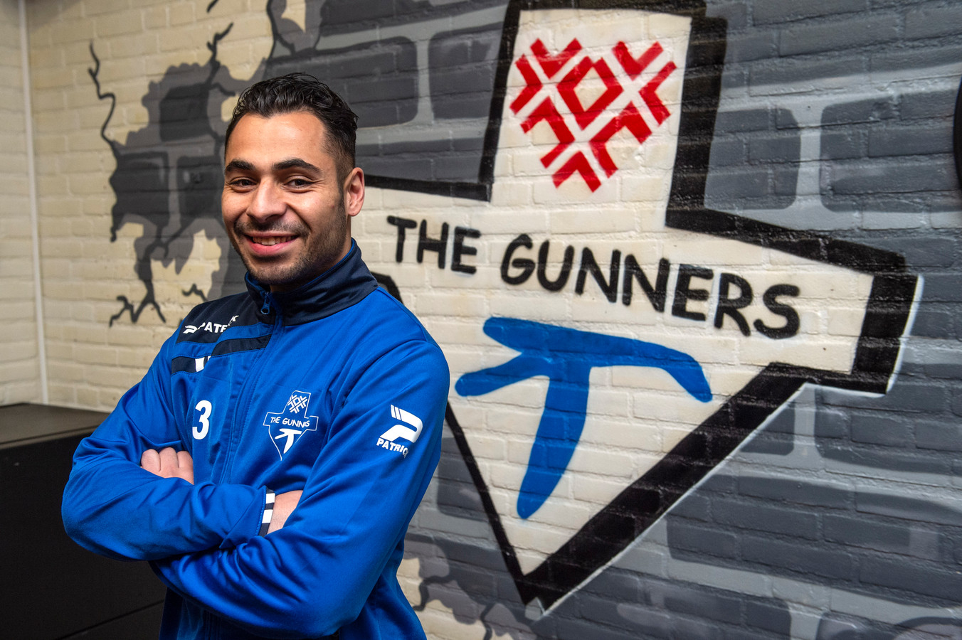 #NLBEELD# Pix4Profs-Ron Magielse
aanvoerder eljah hoed van vv the gunners.