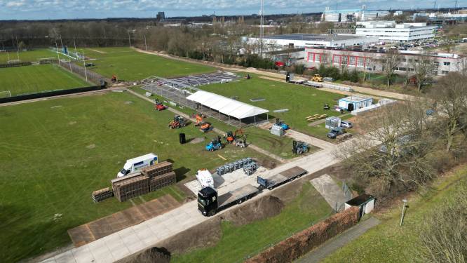 Noodopvang vluchtelingen op sportpark: in Hatert klinken zowel zorgen als complimenten