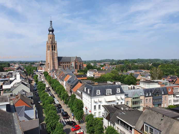 De Sint-Katharinakerk in Hoogstraten