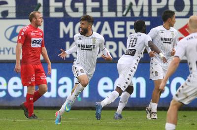 KV Kortrijk baalt, Charleroi redt punt na gelijkmaker van Gholizadeh in 95ste minuut
