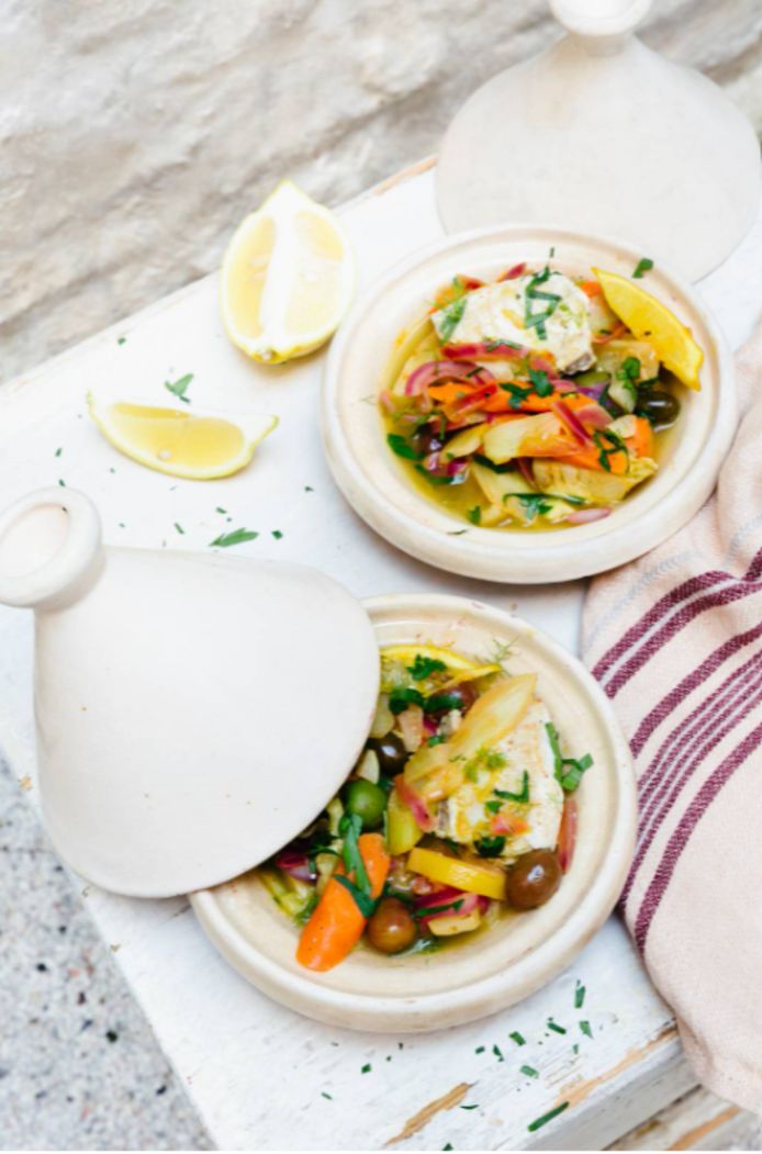 Van snelle tajine met zeewolf tot gevulde volkorenpistolets Sandra