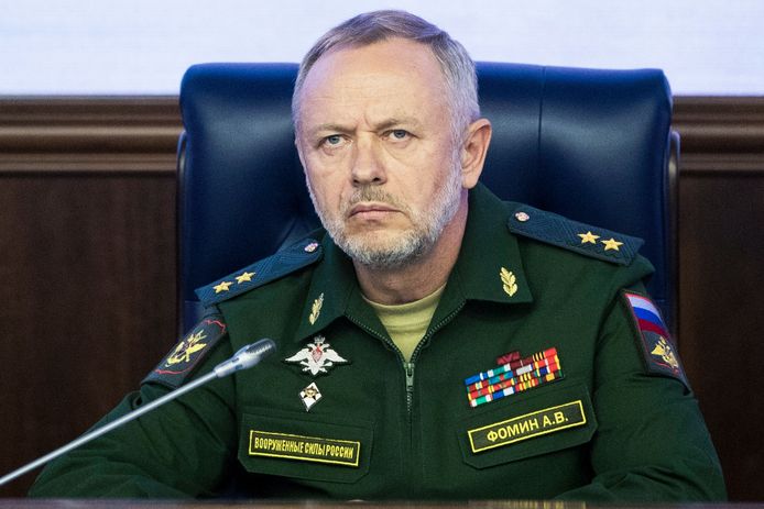 Alexander Fomin, de Russische minister van Defensie.