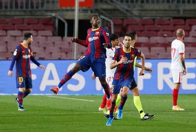 LIVE. Dembélé zorgt met heerlijke goal voor snelle voorsprong Barcelona