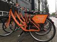 Vanaf nu staan er ook deelfietsen bij het metrostation Hoek van Holland Haven