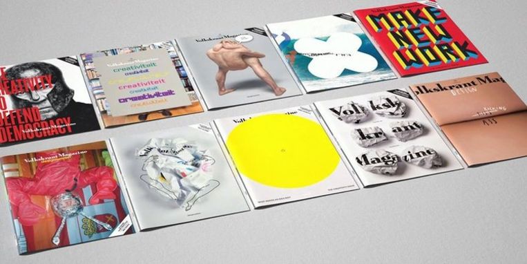 Alle tien de covers Beeld de Volkskrant