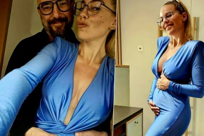 Eline De Munck en Michaël R. Roskam kondigen op Instagram aan dat ze samen een kindje verwachten.