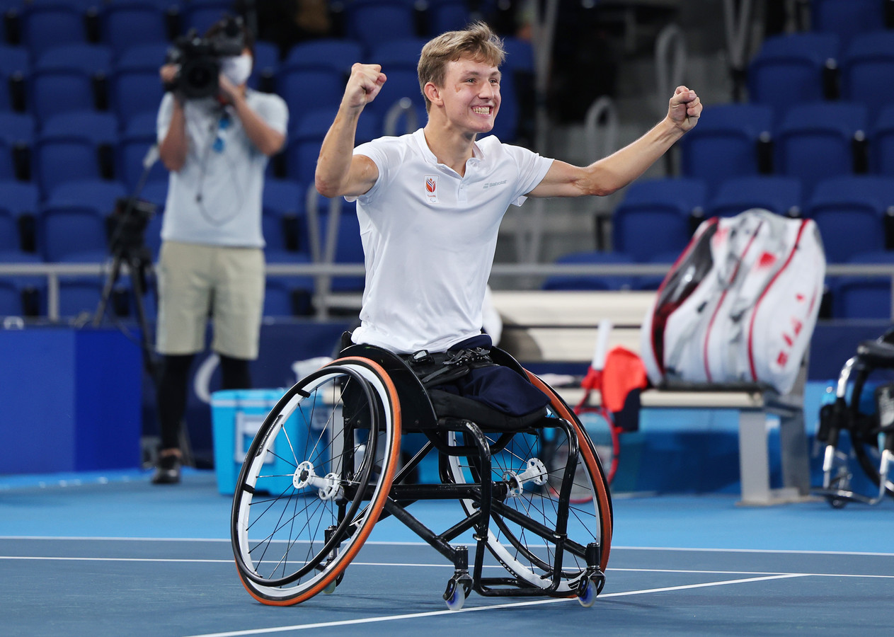 Niels Vink tennist eerst nog op de US Open voor hij zijn paralympische medailles naar huis