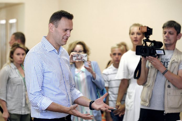 Oppositieleider Aleksei Navalny.