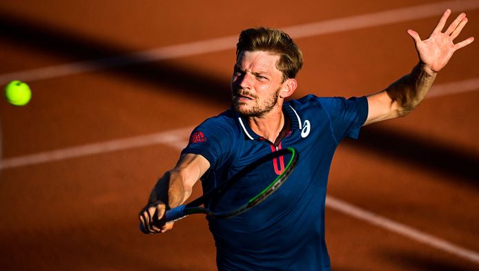 Goffin in 2021 roemloos onderuit op Roland Garros tegen Musetti.