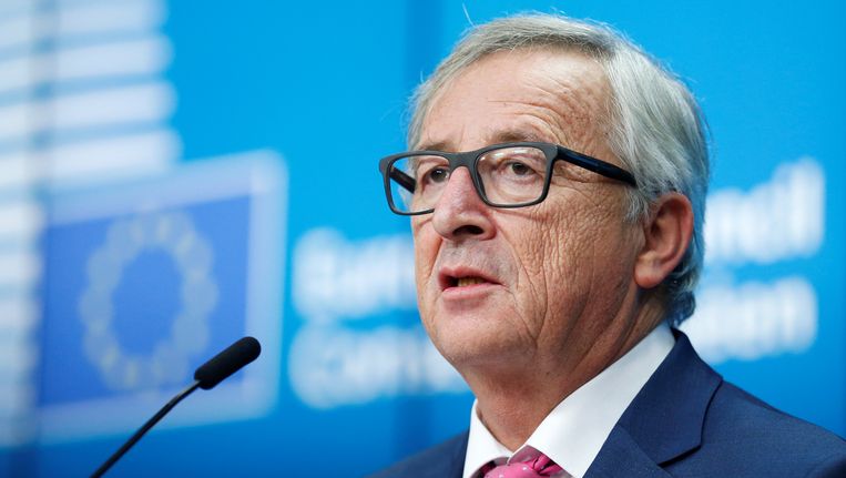 Jean-Claude Juncker, voorzitter van de Europese Commissie. Beeld REUTERS