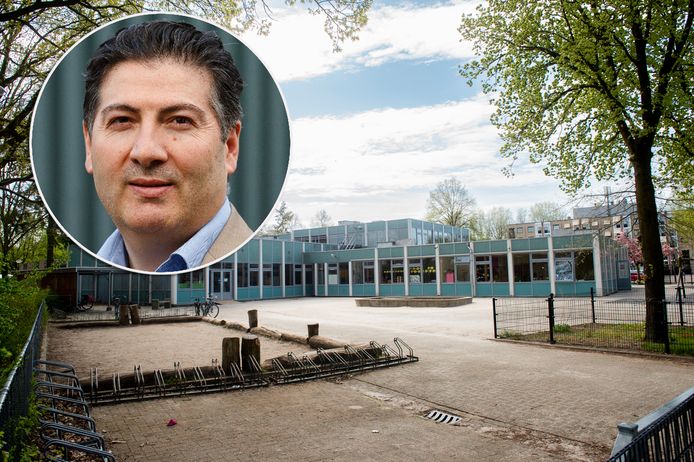 Waarnemend bestuurder Mehmet Okuducu (inzet) van stichting SIMON verwacht in eerste instantie zo’n tachtig leerlingen op de islamitische basisschool.