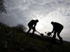Vijver vol regenwater staat straks in het groen: vrijwilligers aan de slag in Oisterwijk