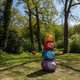 Een bloemtapijt op een parkeerterrein en een spookhert in de villatuin: kunst voor iedereen in het Friese Oranjewoud