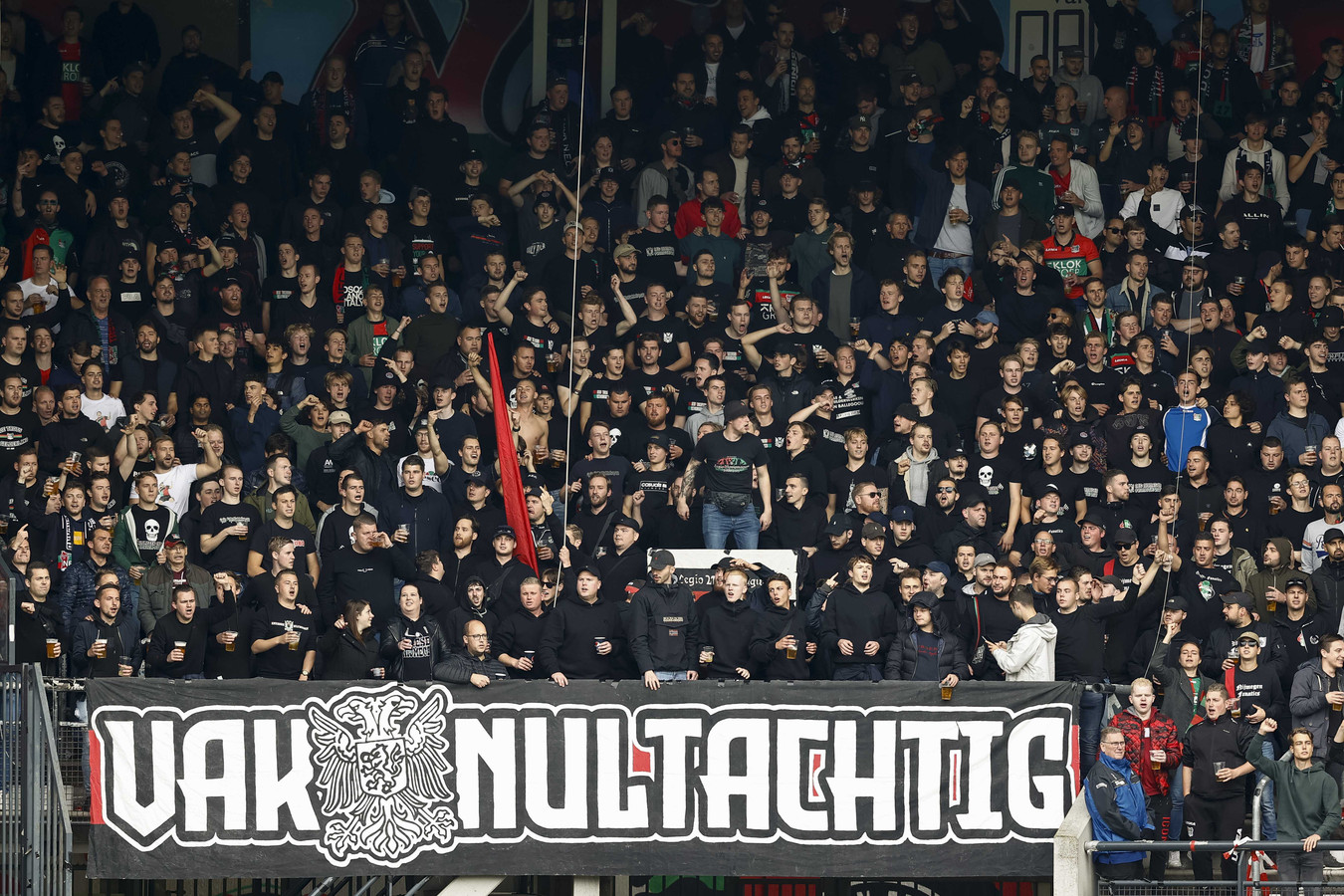 Ook Vak 080 kent staanplaatsen.