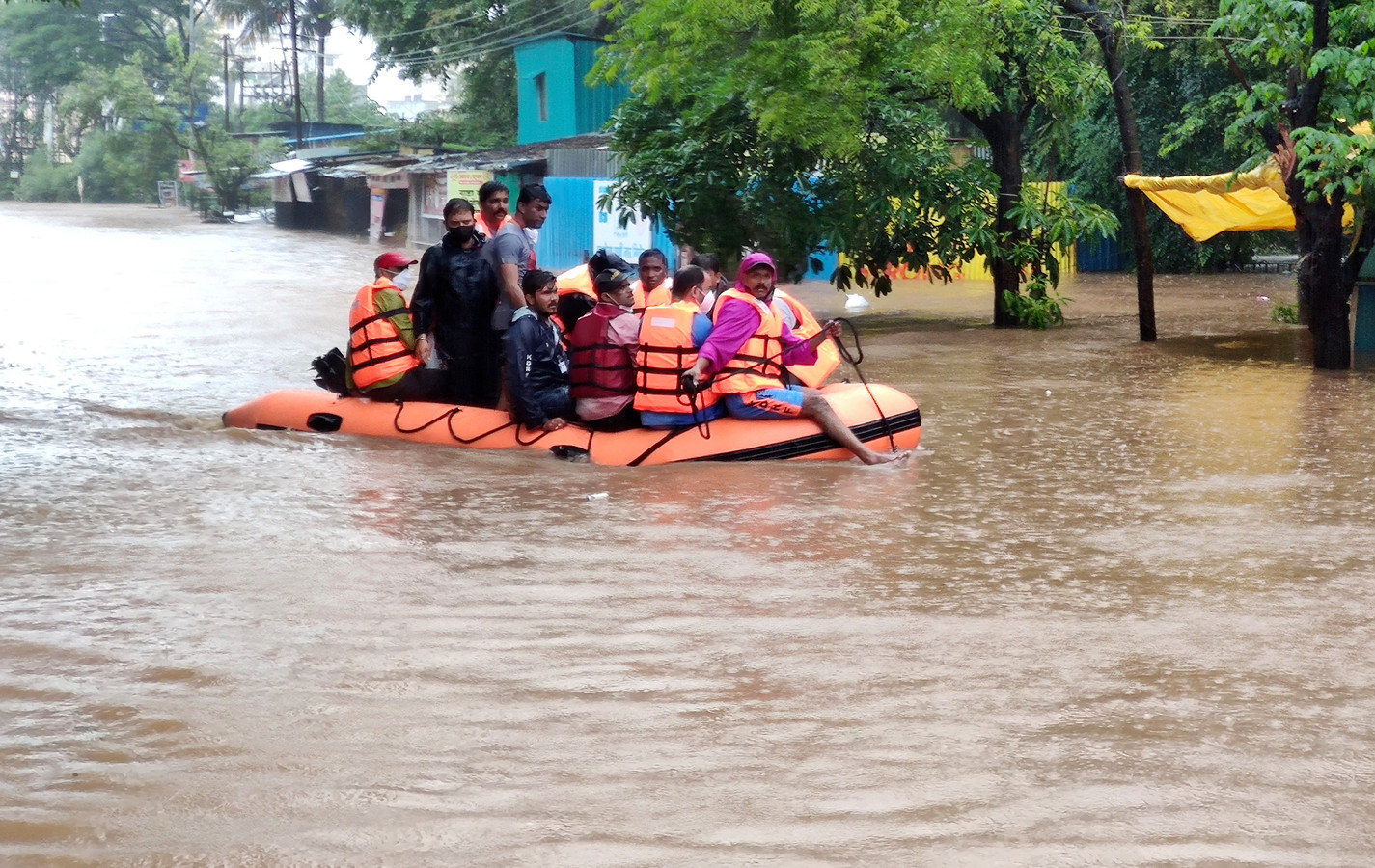 Kolhapur, in de Indiase deelstaat Maharashtra.