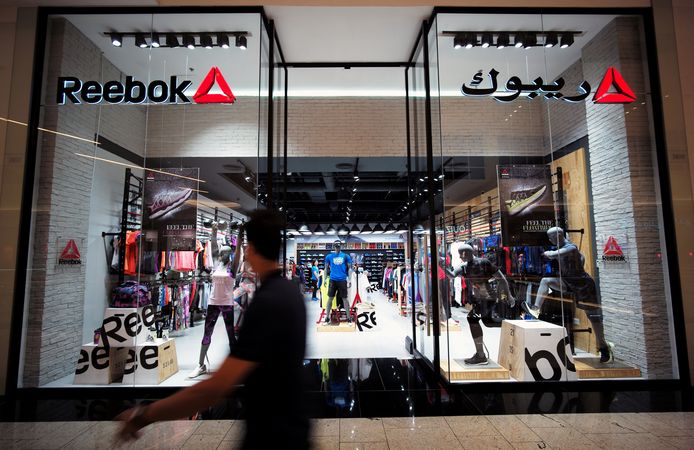 Winkel van Reebok in Bahrain.