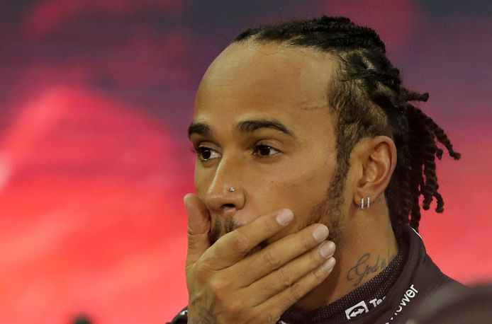 La première intervention publique de Lewis Hamilton depuis sa défaite ...