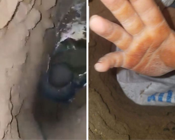 L’enfant afghan de 9 ans était bloqué dans un puits profond de 25 mètres.