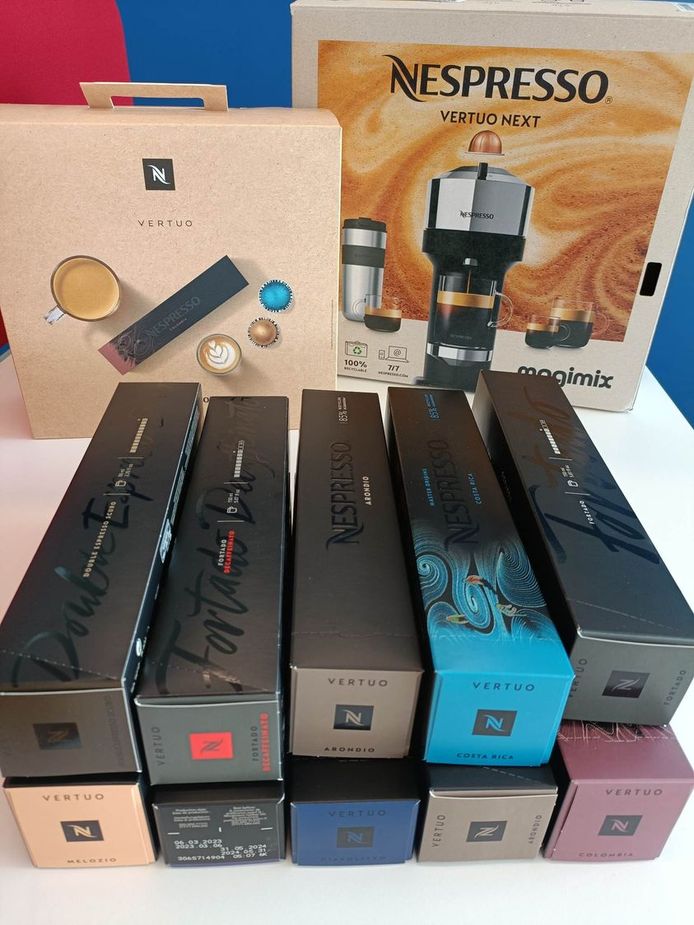 Promo Hunter Lien deal: Nespresso machine 50 percent off when you buy 200 coffee capsules.