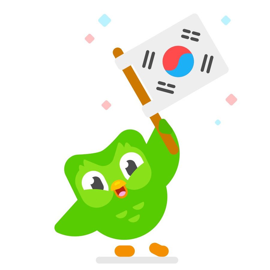 Wereldwijd zijn er nu al meer dan 7,6 miljoen ‘studenten’ die Koreaans oefenen op Duolingo.