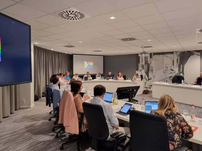 Nancy Six (IEPER2030) wil niet dat ‘Progress Pride Flag’ aan Ieperse gebouwen wappert: “Met kleuren roze en lichtblauw zoekt men toenadering tot kinderen” 