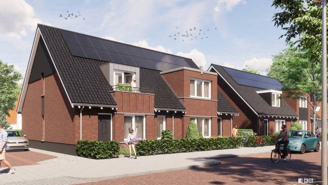 Op deze Hengelose plek brandde een kerk tot de grond toe af, nu komen er semibungalows