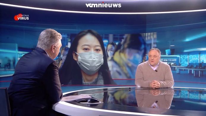 VTM Nieuws - Dany Verstraeten en Marc Van Ranst