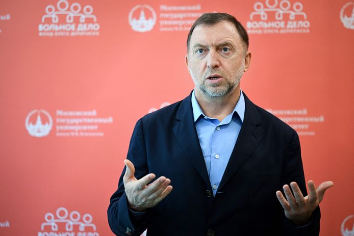 Russische oligarch Oleg Deripaska.