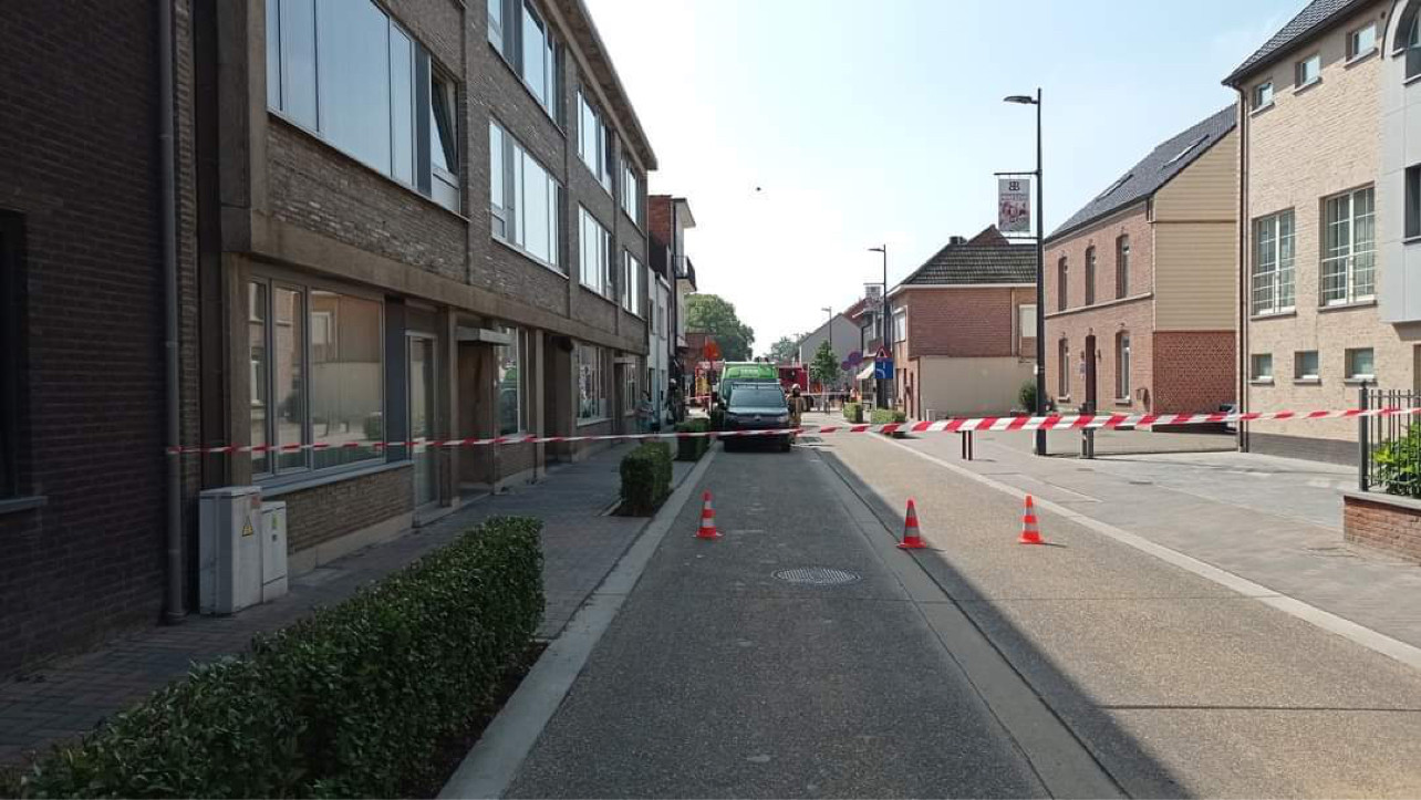 Centrum Begijnendijk opnieuw toegankelijk Foto hln.be