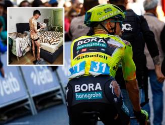 Spiernaakte Primoz Roglic toont sporen van zware val in Ronde van het Baskenland: ‘Voel me weer wat beter’