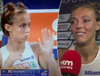 Belgische sprintster Rani Rosius schrikt zich een hoedje door wesp voor start van haar race: "En ik kan me al zo moeilijk concentreren”