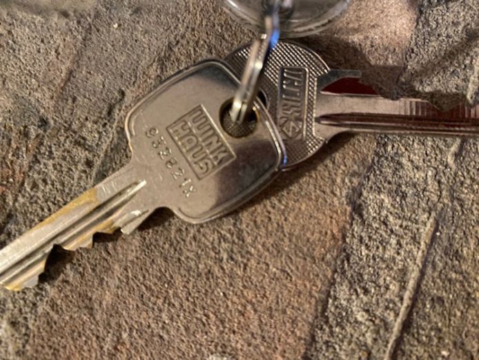 Wie is deze sleutels verloren?