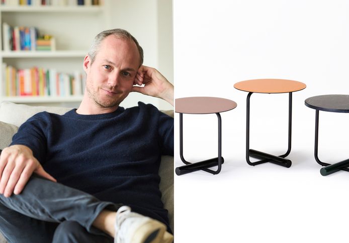 Links: Bertrand Lejoly, rechts: TOTO voor Zanotta.