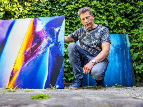 Peter maakt met zijn kunst mooi wat lelijk is: ‘Menig voorbijganger verklaart me voor gek’