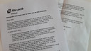De brief aan alle leden waarin de KBO-PCOB afdeling Enschede zichzelf opheft.