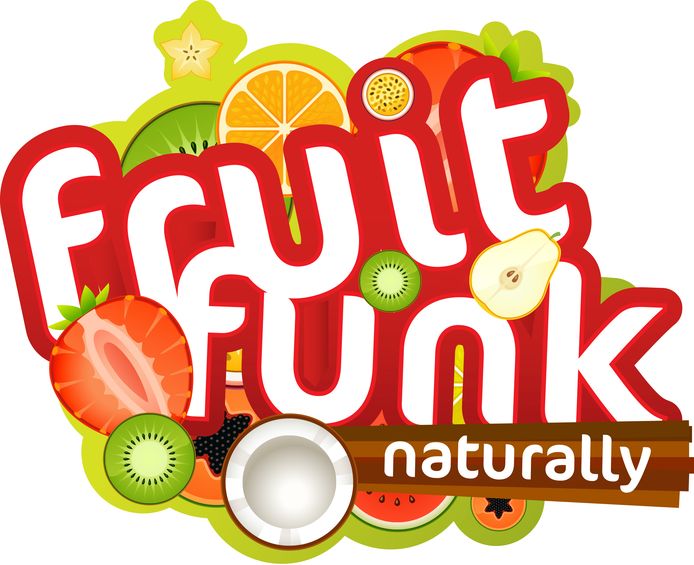 Het logo van Fruitfunk