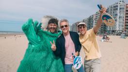 Christoff en Amadee pranken de bezoekers van Tien om te Zien