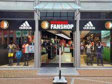 Feyenoord Fanshop in Spijkenisse gaat dicht